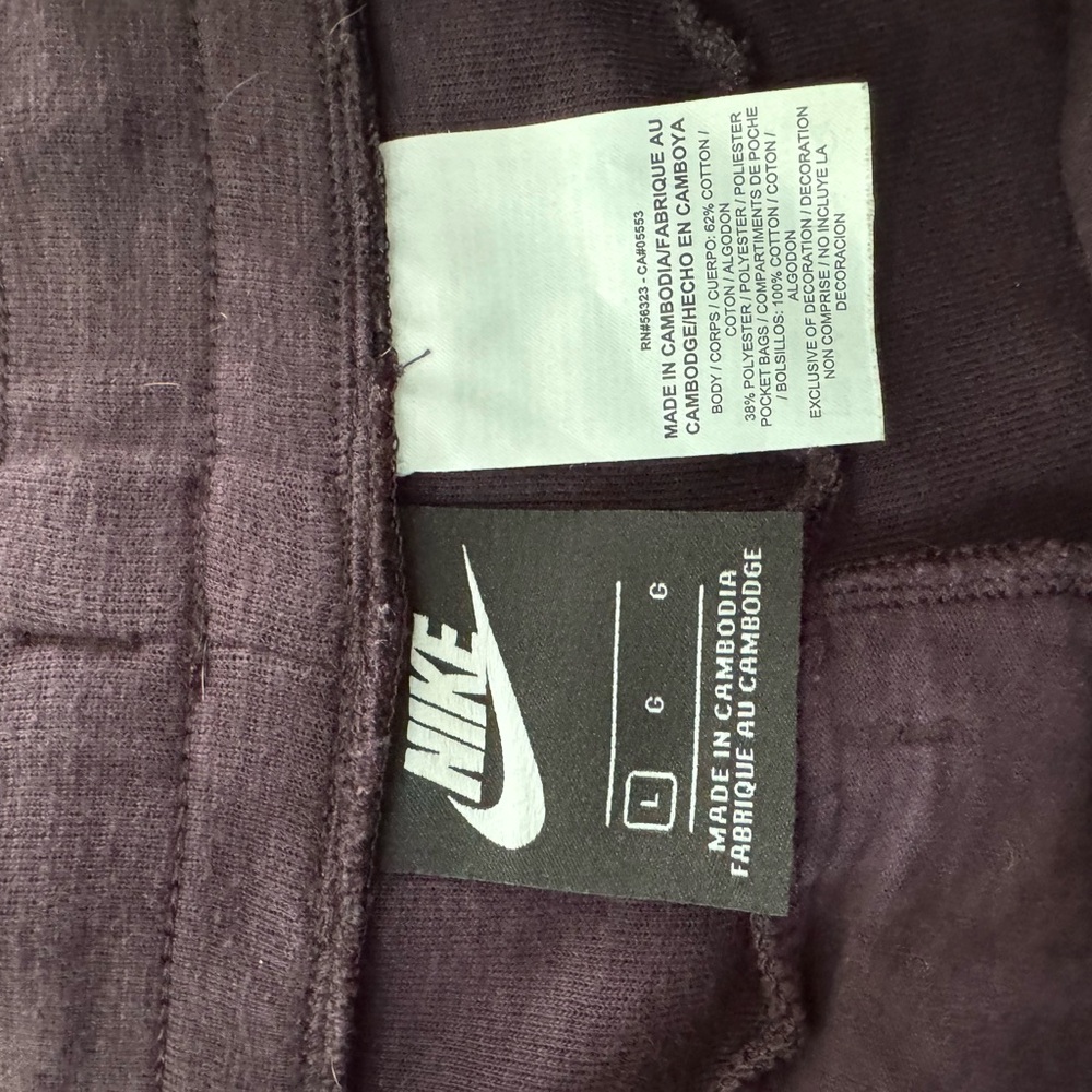 Nike Mens Jogger Deep Purple Sweatpants - Picture 3 of 4